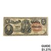 Image 1 : 1880 $5 WOODCHOPPER LT UNITED STATES NOTE