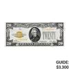 Image 1 : 1928 $20 GOLD CERT. NOTE GEM UNC
