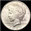 Image 1 : 1921 Silver Peace Dollar CLOSELY UNCIRCULATED
