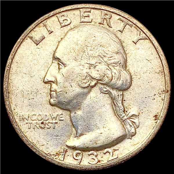 1932-S Washington Silver Quarter CLOSELY UNCIRCULA