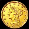 Image 1 : 1907 $2.50 Gold Quarter Eagle CLOSELY UNCIRCULATED