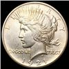 Image 1 : 1921 Silver Peace Dollar CLOSELY UNCIRCULATED