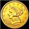 Image 1 : 1861 $2.50 Gold Quarter Eagle CLOSELY UNCIRCULATED