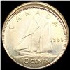 Image 2 : 1966 Error Canada Silver 10 Cents HIGH GRADE