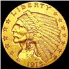 Image 1 : 1915 $2.50 Gold Quarter Eagle CLOSELY UNCIRCULATED