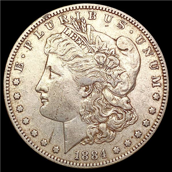 1884-S Morgan Silver Dollar CLOSELY UNCIRCULATED