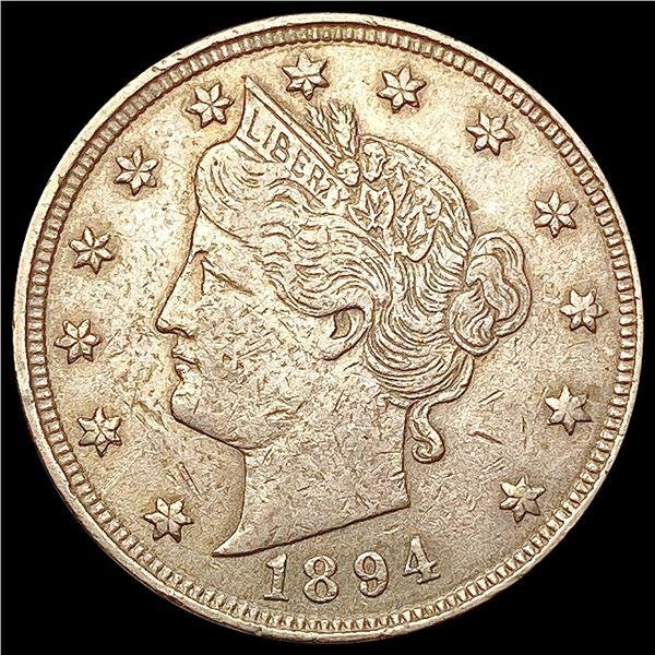 1894 Liberty Victory Nickel CLOSELY UNCIRCULATED