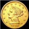 Image 1 : 1853 $2.50 Gold Quarter Eagle CLOSELY UNCIRCULATED