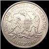 Image 2 : 1871 Seated Liberty Half Dollar CLOSELY UNCIRCULAT