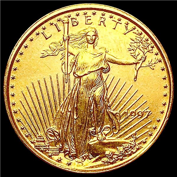 1997 US 1/10oz Gold $5 Eagle UNCIRCULATED