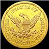 Image 2 : 1843 $2.50 Gold Quarter Eagle CLOSELY UNCIRCULATED