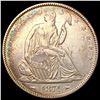 Image 1 : 1874 Arws Seated Liberty Half Dollar CHOICE AU