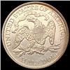 Image 2 : 1874 Arws Seated Liberty Half Dollar CHOICE AU