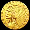 Image 1 : 1913 $2.50 Gold Quarter Eagle UNCIRCULATED