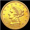 Image 1 : 1873 $2.50 Gold Quarter Eagle CLOSELY UNCIRCULATED