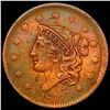 Image 1 : 1838 Coronet Head Large Cent LIGHTLY CIRCULATED