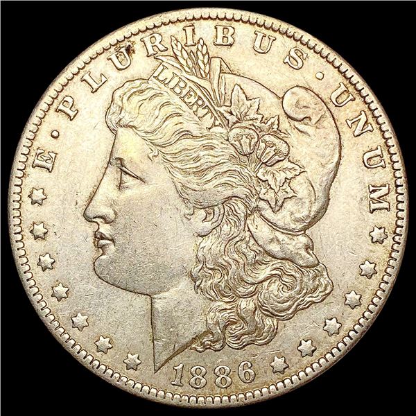 1886-O Morgan Silver Dollar CHOICE AU