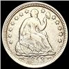 Image 1 : 1853 Arws Seated Liberty Half Dime CLOSELY UNCIRCU