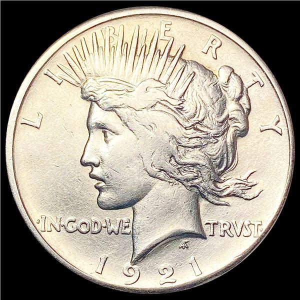 1921 Silver Peace Dollar CLOSELY UNCIRCULATED