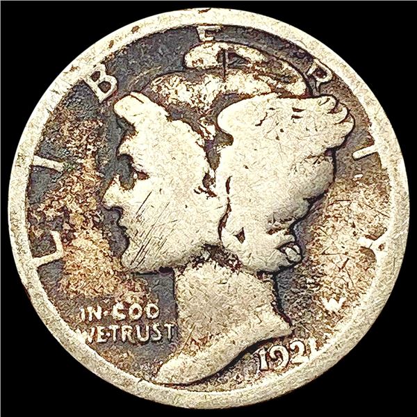 1921 Mercury Dime NICELY CIRCULATED