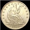 Image 1 : 1853 A+R Seated Liberty Half Dollar CLOSELY UNCIRC