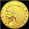 Image 1 : 1908 $2.50 Gold Quarter Eagle CLOSELY UNCIRCULATED