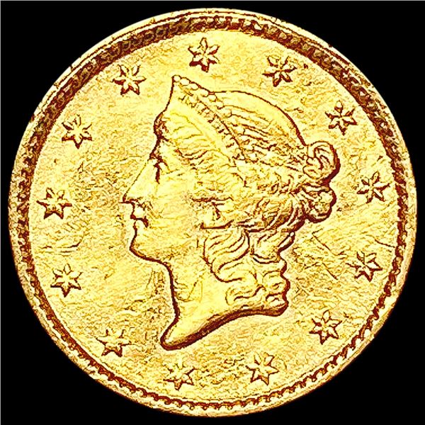 1853 Rare Gold Dollar UNCIRCULATED