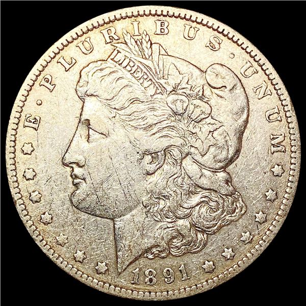 1891-O Morgan Silver Dollar CLOSELY UNCIRCULATED