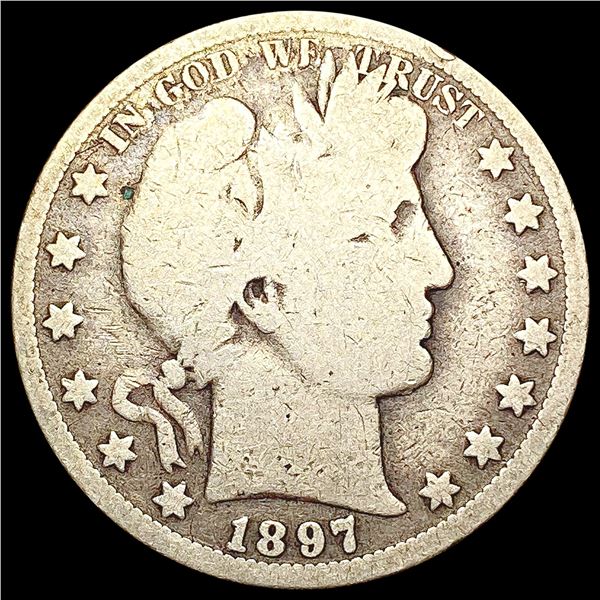 1897-O Barber Half Dollar NICELY CIRCULATED