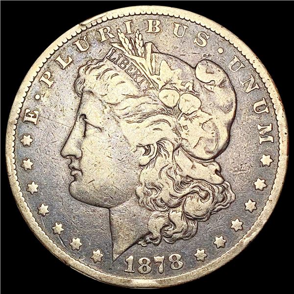 1878-CC Morgan Silver Dollar NICELY CIRCULATED