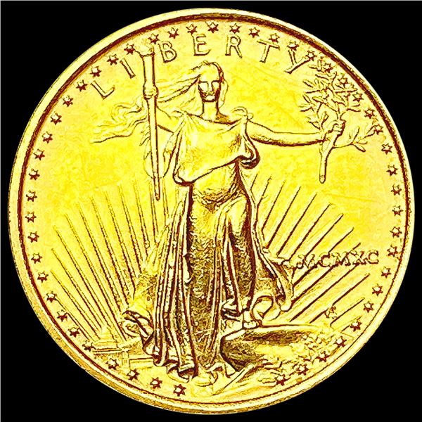 1990 US 1/10oz Gold $5 Eagle UNCIRCULATED