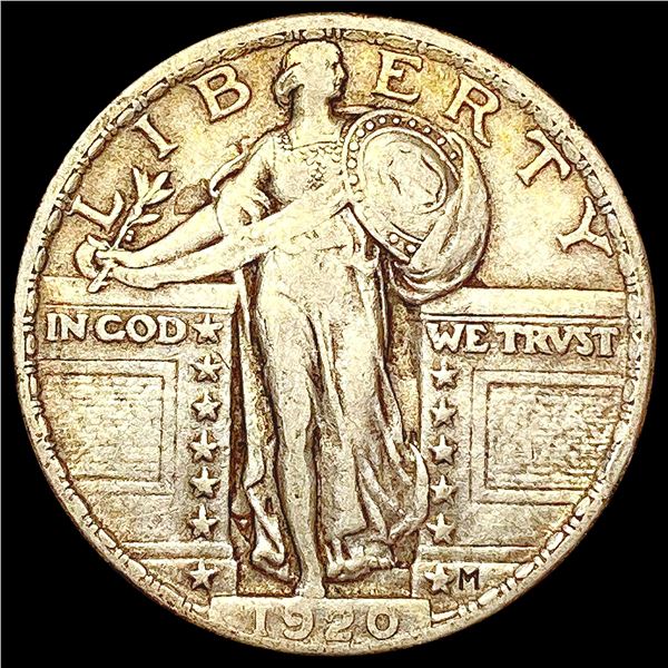 1920 Standing Liberty Quarter LIGHTLY CIRCULATED