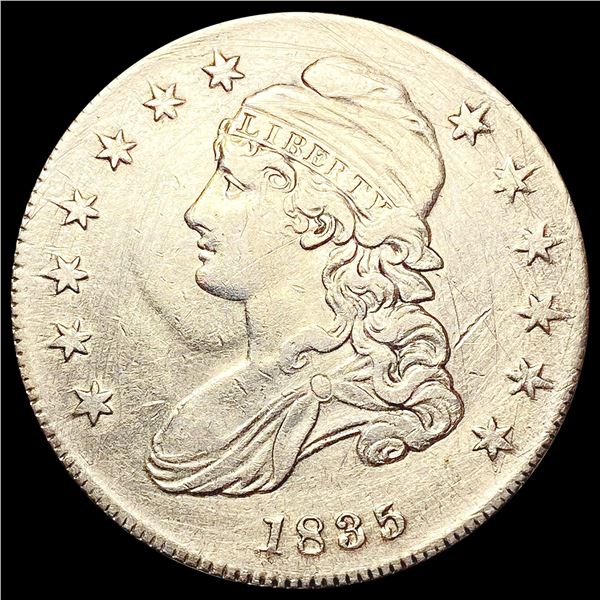 1835 Capped Bust Half Dollar CLOSELY UNCIRCULATED