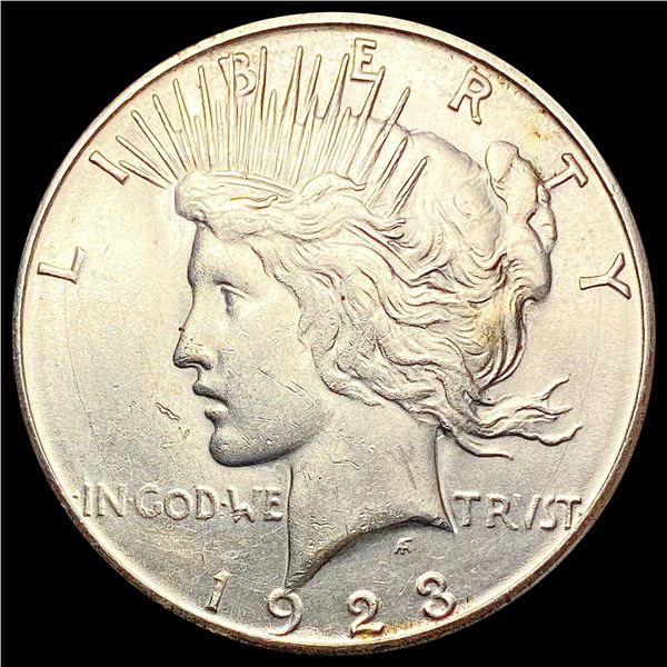 1923-S Silver Peace Dollar CLOSELY UNCIRCULATED