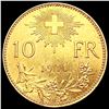 Image 2 : 1911-B Switzerland .0933oz Gold 10 Francs UNCIRCUL