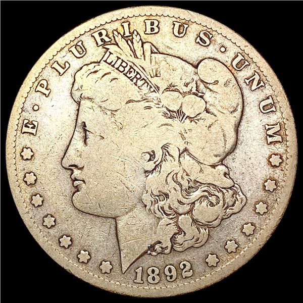 1892-S Morgan Silver Dollar NICELY CIRCULATED