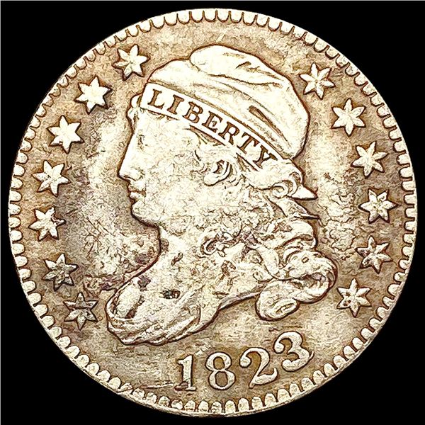 1823/2 Capped Bust Dime LIGHTLY CIRCULATED