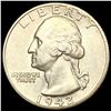 Image 1 : 1942-S Washington Silver Quarter CLOSELY UNCIRCULA