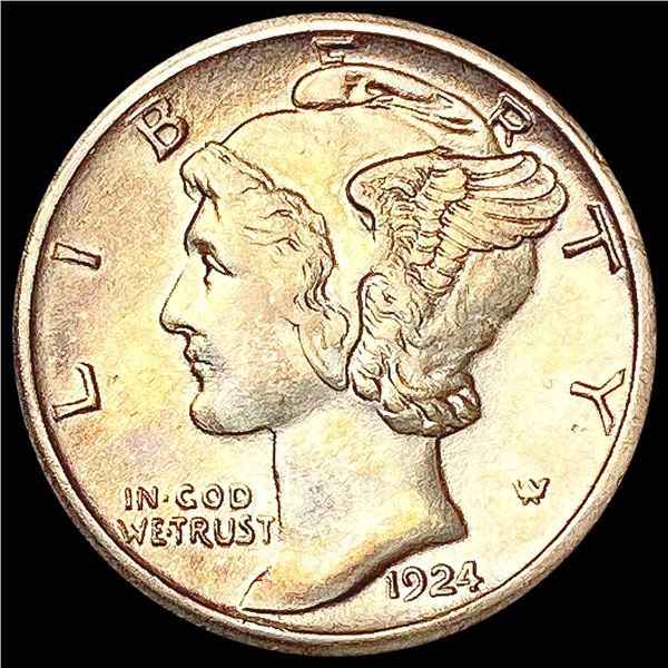 1924-S Mercury Dime CHOICE BU