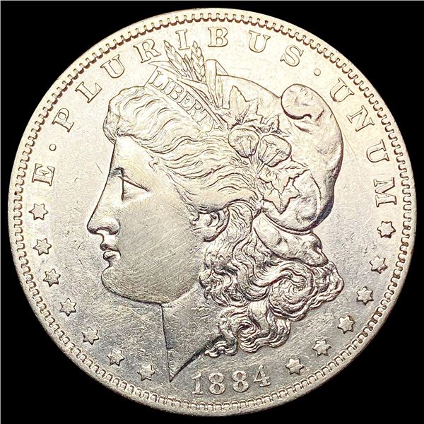 1884-S Morgan Silver Dollar CLOSELY UNCIRCULATED
