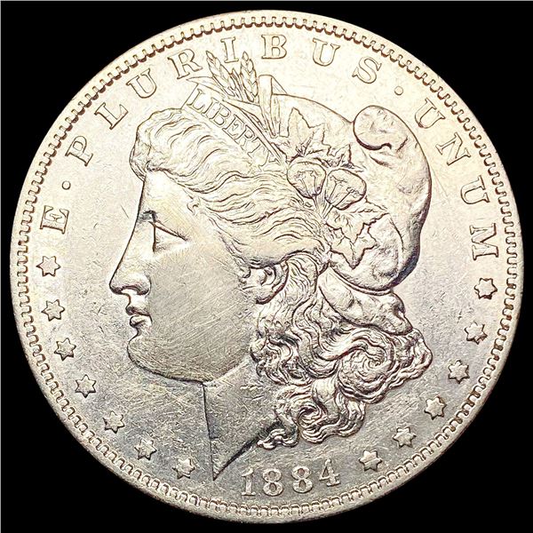 1884-S Morgan Silver Dollar CLOSELY UNCIRCULATED