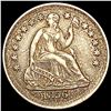 Image 1 : 1856 Seated Liberty Half Dime CLOSELY UNCIRCULATED