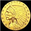 Image 1 : 1914-D $2.50 Gold Quarter Eagle CLOSELY UNCIRCULAT