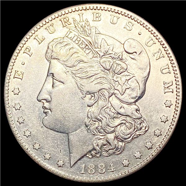 1884-S Morgan Silver Dollar CLOSELY UNCIRCULATED