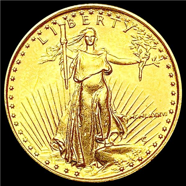 1986 US 1/10oz Gold $5 Eagle UNCIRCULATED