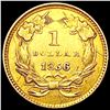 Image 2 : 1856 Rare Gold Dollar CLOSELY UNCIRCULATED