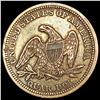 Image 2 : 1858 Seated Liberty Quarter CLOSELY UNCIRCULATED