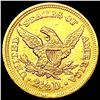 Image 2 : 1854 $2.50 Gold Quarter Eagle CLOSELY UNCIRCULATED