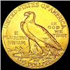 Image 2 : 1908 $2.50 Gold Quarter Eagle CLOSELY UNCIRCULATED