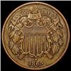 Image 1 : 1865 Two Cent Piece NEARLY UNCIRCULATED